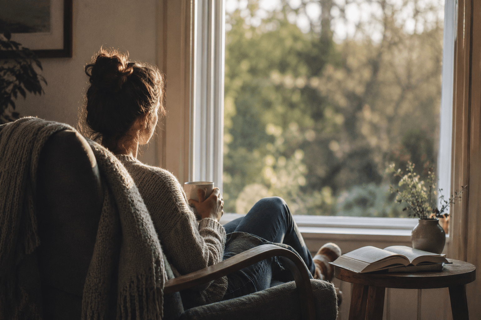A quiet moment of reflection — the beginning of understanding the path ahead